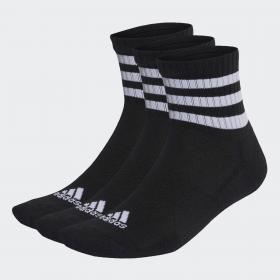 Три пари шкарпеток 3-Stripes Cushioned Sportswear Mid-Cut Performance IC1317