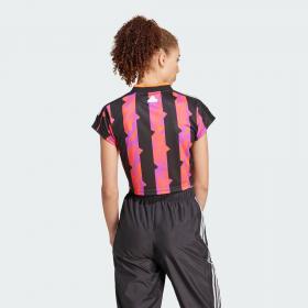 Укорочена футболка Tiro Cut 3-Stripes Print Sportswear IX3517