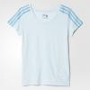 Женская футболка Adidas Essentials 3-Stripes 